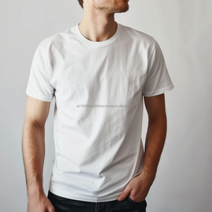 <b>High</b> Quality 100% Cotton Plain Men <b>Tshirt</b>,Custom T Shirt,Blank Regular Regular Fit Men's T Shirts - Product Image 2