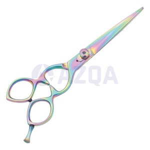 Professional Gold Hair Cutting Scissors Stainless Steel Sharp Blade Barber Shears for Salon <b>Hairdressing</b> and Styling - Product Image 3