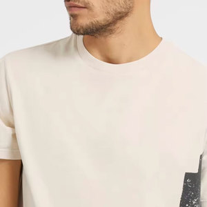 Camisetas de Manga Corta para Hombre, 100% Algodón, Estilo Urbano, 180g, Impresión Serigrafiada, Calidad Premium, Precio al por Mayor, MOQ Bajo - Product Image 1