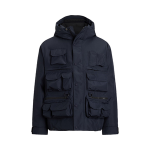 Premium Insulated Water Resistant Wading <b>Jacket</b> <b>Men</b> Vintage Fishing <b>Utility</b> OEM Custom Heritage Americana Outerwear Heavy Duty - Product Image 1