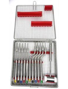 Kit de Osteótomos Quirúrgicos Dentales, Martillo para Levantamiento de Senos y Condensación Ósea, 10 Piezas, Acero Inoxidable, Terapia Oral Manual, Dentavex CE - Product Image 3