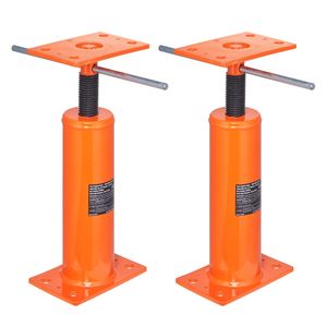 Set di 2 Martinetti Idraulici da Pavimento, Altezza 12-16 Pollici, Capacità Massima 9700 Libbre per Unità, Trave di Supporto Regolabile 3T - Product Image 1