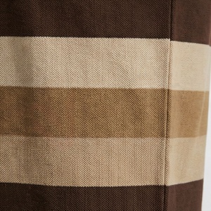 Polo à manches courtes rayé pour homme, logo brodé, tricot décontracté, coupe classique, design sur le devant - Product Image 5