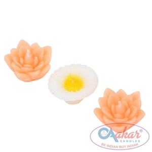 เทียนลอยน้ำรูปดอกบัว AF 605 เหมาะสำหรับตกแต่งสระน้ำและงานอีเว้นท์ - Product Image 2