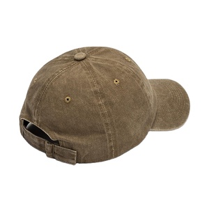 Gorra de Béisbol con Lavado Ácido de Última Tendencia, Logotipo Personalizado Bordado, Estilo Deportivo Unisex, Tela de Lona, Ajustable - Product Image 3