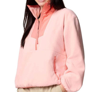 เสื้อสเวตเชิ้ตคอเต่าซิปครึ่งตัวสำหรับผู้หญิงทรงหลวมใส่สบายจากโรงงานโดยตรง - Product Image 2