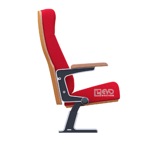 Silla de conferencia de madera EVO8605 de alta calidad, muebles de Teatro de diseño moderno cómodo para auditorio, iglesia, sala de conferencias, escuela - Product Image 5