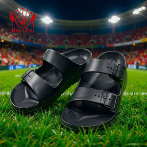 Sandales de style sportif en EVA conçues pour les fans de football, adaptées à la vente en gros, fabrication en série OEM ODM, semelle en mousse EVA. - Product Image 1
