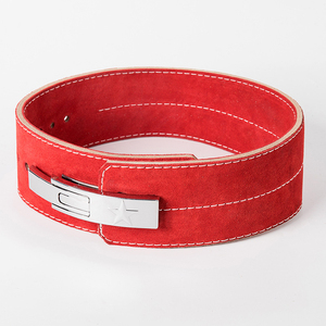 Ceinture de fitness personnalisée en cuir de vachette respirante avec levier, pour entraînement, soutien lombaire, musculation, haltérophilie, powerlifting, squat - Product Image 5