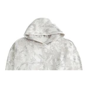 Robe Sweatshirt Décontractée Personnalisée pour Femme en Coton/Fibre de Bambou, Écologique, Respirante, Coupe-Vent, Gaufrée, Hiver/Printemps - Product Image 2