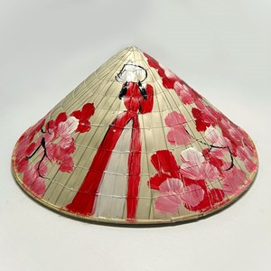 Chapeaux coniques asiatiques faits sur mesure en bambou et feuilles naturelles, excellente qualité, non tissés, tissés à la main - Product Image 5
