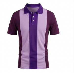 Camiseta Polo Estampada de Alta Calidad para Hombre, 100% Algodón, Tejido de Punto, Casual, Antiarrugas, Manga Corta, Transpirable, Directo de Fábrica - Product Image 3