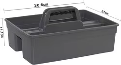Cleaning <b>Caddy</b> Bucket with Strong Plastic Body Suitable for Carrying Cleaning <b>Tools</b> and Supplies for Household Hotel Use - Product Image 3