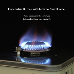 Estufa de tarjeta portátil para camping al aire libre, para hervir agua, mini, a prueba de viento, con fuego intenso, magnética, para cilindro de gas doméstico - Product Image 3