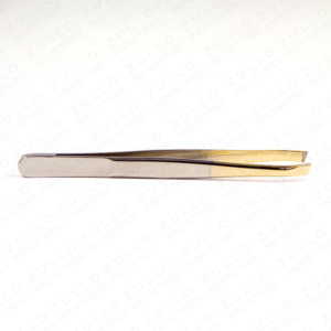 Professional Stainless Steel Eyebrow Tweezers Slant <b>Pointed</b> Tip Precision Hair <b>Removal</b> Beauty Grooming <b>Tool</b> - Product Image 2