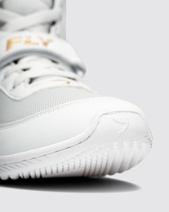 Zapatos de Boxeo Transpirables de Alta Calidad, Blancos y Dorados, Antideslizantes, para Lucha, Entrenamiento, Deportes, Fitness, de Cuero - Product Image 4