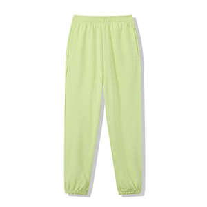 RICSA INTERNATIONAL Pantalon de jogging unisexe en coton vert clair avec cordon de serrage, décontracté, pour adulte, pour e-sport, séchage rapide, color block - Product Image 1