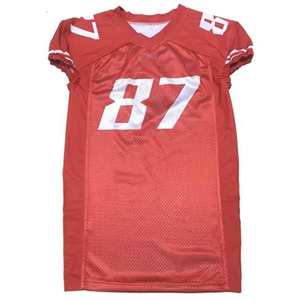 Nueva Llegada, Jersey de Fútbol Americano Personalizado con Bordado por Sublimación, Manga Corta, Talla Grande, con Personalización Personalizada - Product Image 1