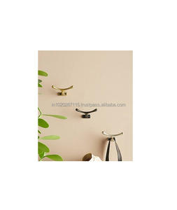 Antique looking iron wall hook rack for decorative use and <b>storage</b> in farmhouse or vintage style homes - Product Image 2