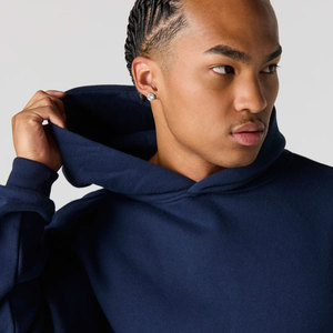 Sudaderas con Capucha de Alta Calidad 100% Algodón para Hombre, Sudaderas con Logotipo Personalizado en la Parte Delantera, Ropa Urbana de Moda, Transpirable - Product Image 6