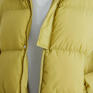Custom Polyester Winter Puffer <b>Bubble</b> Jacket for Man Wholesale Zipper Pocket <b>Bubble</b> <b>Coat</b> Warm Plus Size Stand Casual Woven Dyed - Product Image 2