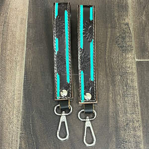 Nouveau porte-clés personnalisé en cuir de vachette véritable fait main, modèle 2026, très tendance, pour homme et femme - Product Image 5