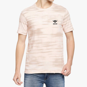 Camiseta transpirable de corte holgado con estampado ecológico para hombre, cómoda, de secado rápido, 100% algodón. - Product Image 1