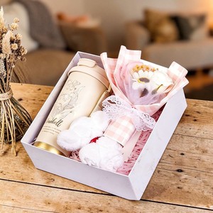 Juego de Regalo Corporativo Premium, Taza de Café de Acero Inoxidable con Ramo y Tarjeta para Pedidos al por Mayor - Product Image 1