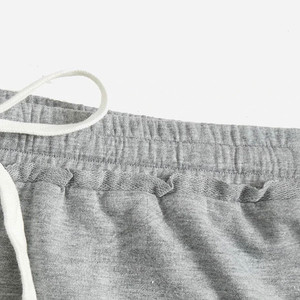 2026 Hot Selling Retro Sporty Shorts Women Minimalist Grey Sweat Shorts High Cut Athletic Shorts Bulk Supply Streetwear - Product Image 3