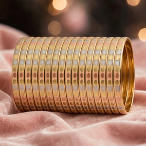กำไลข้อมือ ORO-Z รุ่นโมเดิร์น ชุบสีสามเฉด คุณภาพสูง สไตล์ชาติพันธุ์ สำหรับงานปาร์ตี้ ดีไซน์หรูหรา ประดับเพชร ตัดลายสวยงาม เครื่องประดับแฟชั่นสำหรับผู้หญิง - Product Image 2