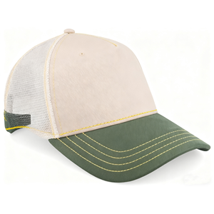 Outdoor Fashion Hip Hop Two Tone Suede Plain Trucker Hat Men Women Skin Feel High Grade Custom Patch Embroidery Logo - Product Image 1