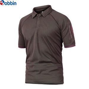 Nouvelle Arrivée Chemises Polo Décontractées pour Hommes d'Extérieur à Col Rabattu Respirantes pour le Golf, Logo Personnalisé, Motif Uni, Polyester/Coton, Manches Courtes - Product Image 5