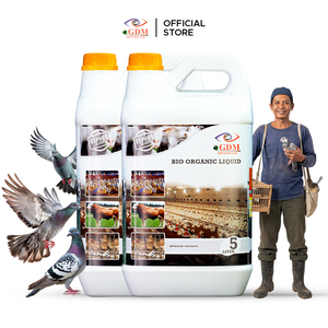 Aditivo Alimenticio Probiótico Orgánico GDM 5L para Ganado, Aves de Corral, Ovejas y Cabras con Bacterias Beneficiosas, Enzimas y Vitaminas para una Salud Óptima - Product Image 1