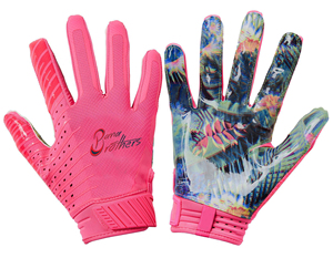 Gants de football américain professionnels, design à doigts entiers, forte adhérence, respirants, poignets ajustables, gants de sport - Product Image 3