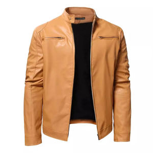 Chaqueta de Cuero Duradera de Primera Calidad para Hombre, Diseño Elegante y Casual para Invierno - Product Image 3