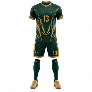 Tenue de sport confortable, ensemble de football, nouvelle arrivée pour les jeunes, ensemble de football au design premium - Product Image 2