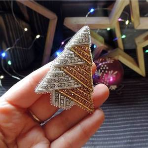 Designer Handmade Beaded Brooch Embroidery Lapel <b>Pin</b> Elegant Gift for Women and Fashion Lovers - Product Image 6