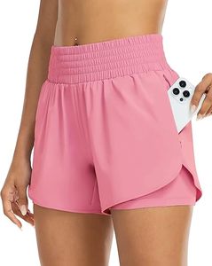 Pantalones Cortos de Verano para Mujer y Niña, con Logotipo Personalizado, Estilo Candy, de Cintura Alta, Efecto Levanta Glúteos, de Spandex, para Gimnasio, de Secado Rápido - Product Image 1