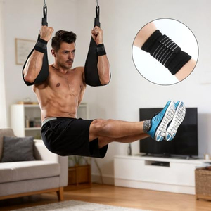 Hot Selling <b>AB</b> Strap Cotton Lightweight Adjustable Eco-Friendly High Stretch Anti-Slip Best Quality Fitness Workout Gym <b>Exercise</b> - Product Image 4