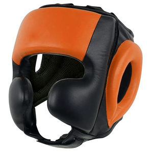 Professional Grade PU Leather Protective <b>Boxing</b> Helmet Adults Children Waterproof Breathable MMA Muay Thai Kickboxing All - Product Image 2