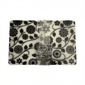 Manteles Transparentes Negros, 43x28 cm - Cubierta de Mesa Elegante y Práctica - Product Image 1