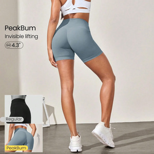 Shorts de Yoga de Cintura Alta para Mujer, Transpirables, de Secado Rápido, Personalizables con Logotipo, Ropa Deportiva de Alta Elasticidad para Gimnasio - Product Image 2