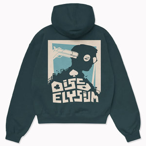 Sweat-shirt à capuche oversize pour homme, style streetwear, imprimé logo au dos, coton French Terry, coupe classique, style automne - Product Image 3