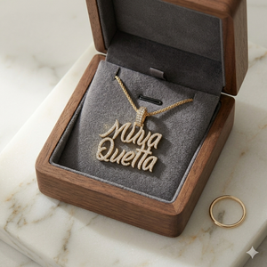Collar con Colgante de Nombre en Letra Cursiva Personalizado, Chapado en Plata, con Diamante Cultivado en Laboratorio, Unisex, Regalo para Cumpleaños, Aniversario, Compromiso - Product Image 5
