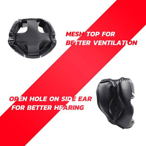 Custom Boxing Head Guard Protective Full Face Helmet MMA Kickboxing Training Sparring Muay Thai Breathable Lightweight Headgear - Product Image 3