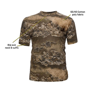 Camiseta de Caza para Exteriores de Nuevo Diseño, Fabricada Directamente, con Patrón Sólido, Impermeable, Transpirable, en Oferta, Camisetas de Caza de Algodón para Exteriores - Product Image 4