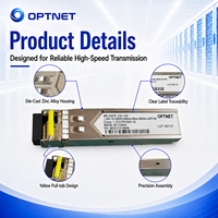 Modul Transceiver Optik 1.25G SFP ZX BiDi 1550nm TX 1490nm RX LC Simplex SMF 80km