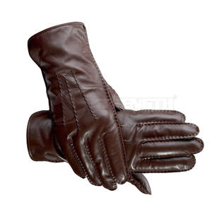 Gants d'hiver en cuir de haute qualité pour femmes, respirants, compatibles écran tactile et détection par aiguille, doux, fabriqués au Pakistan - Product Image 4