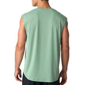 Custom Men Sleeveless Workout Shirt Wholesale OEM ODM Gym Muscle Tank Breathable Athletic Training <b>Top</b> Manufacturer - Product Image 5