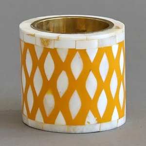 Porte-encens de qualité supérieure en coquillage avec incrustation d'os et nacre pour l'arôme spirituel et la décoration religieuse à usage domestique - Product Image 3